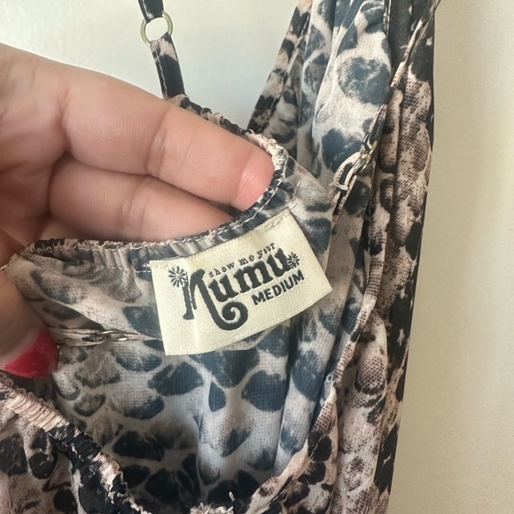 Show Me Your MUMU Jennifer Jumpsuit In Snake Print Size Medium - Picture 8 of 8